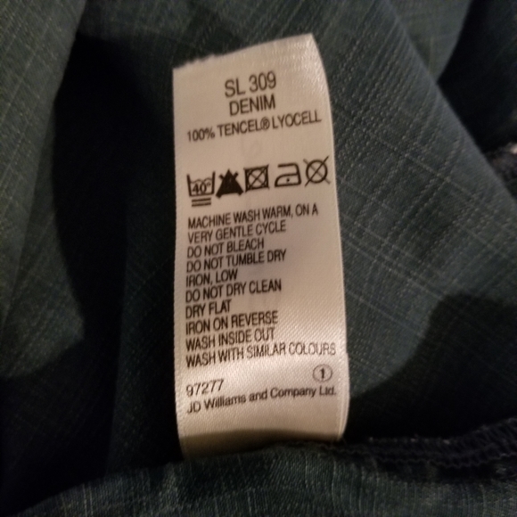 Short Sleeve Tencel Top - Picture 5 of 5